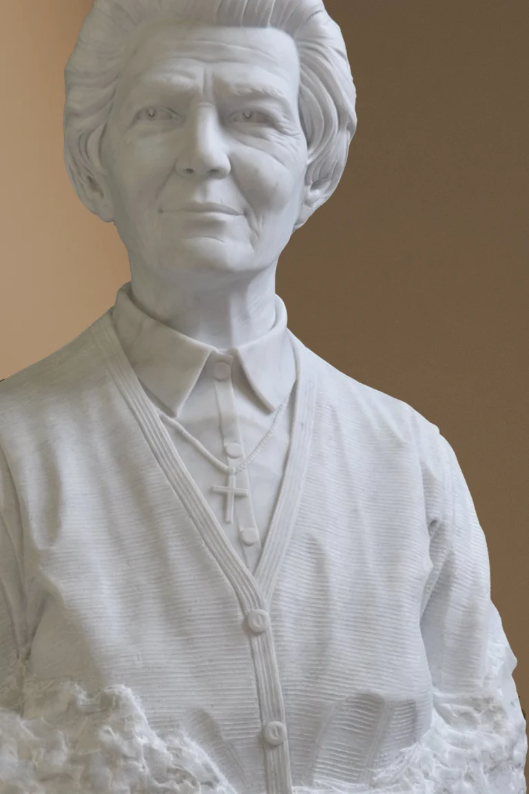 Buste marbre ©Nicolas Viry - Gers